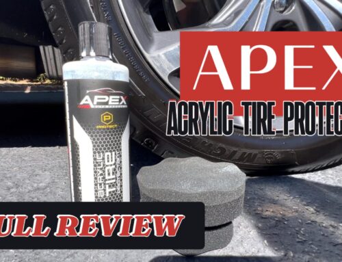 APEX Acrylic Tire Protectant Review: Does It Really Last for Months?