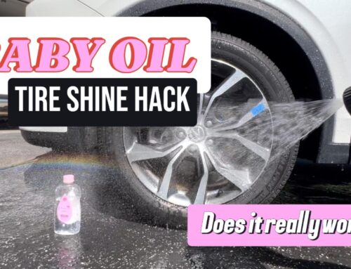 Does Baby Oil Work as Tire Shine? A Quick Test and Review