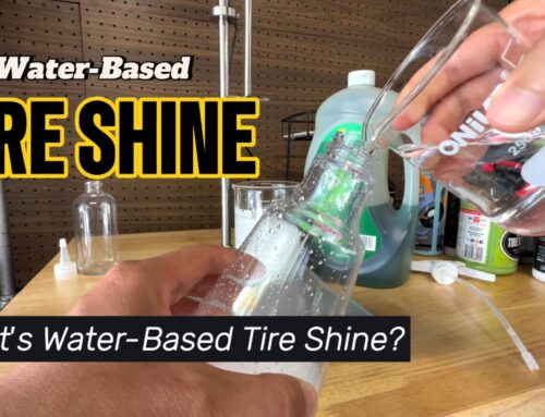 What Is Water-Based Tire Shine? How It’s Made and Why It Works